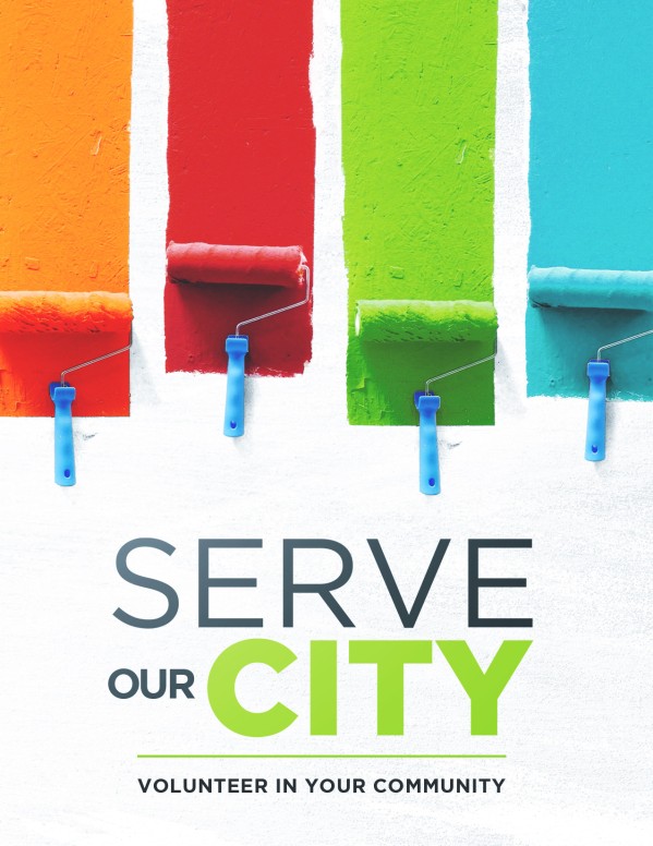 Serve Our City Church Flyer