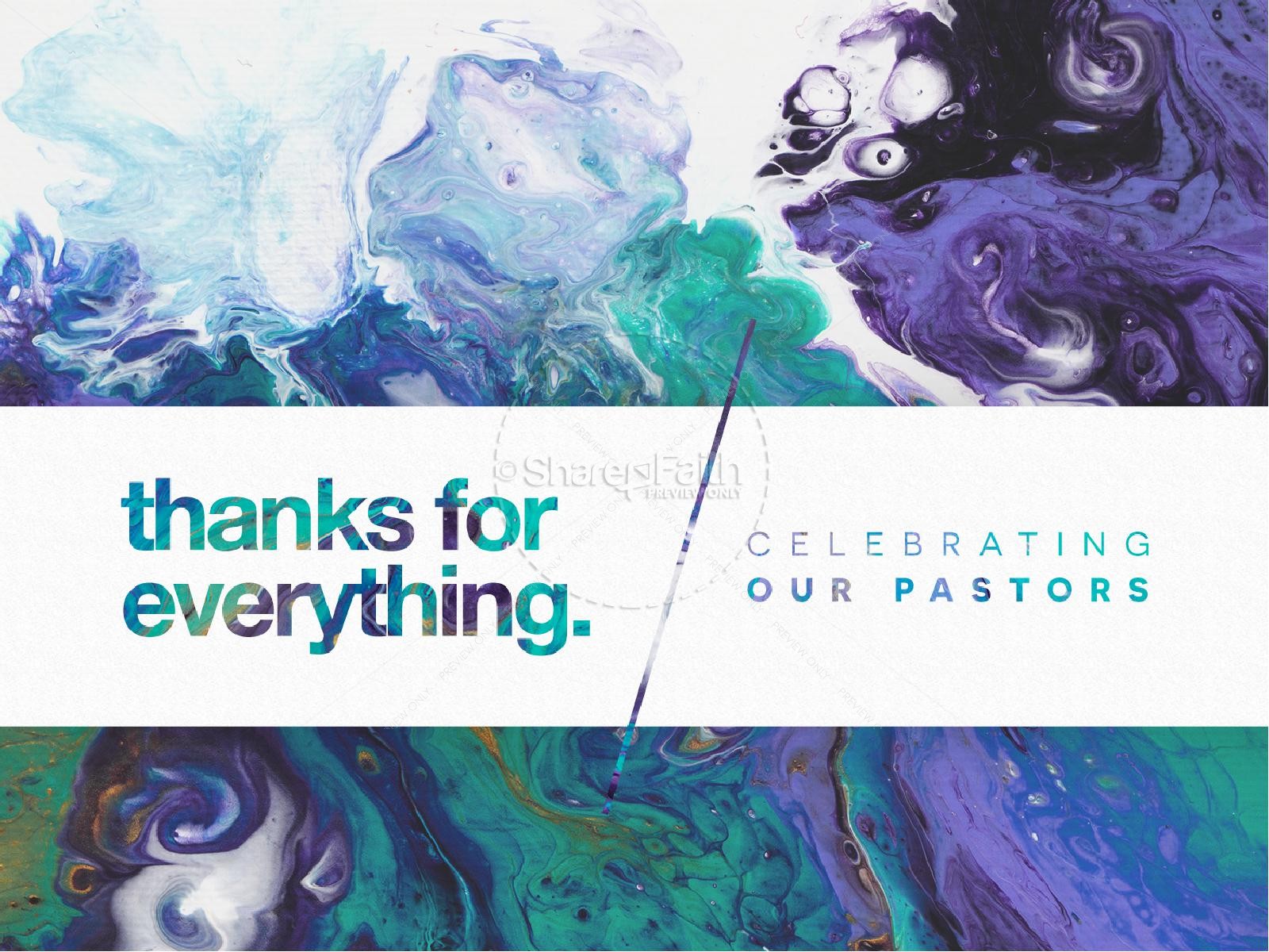 Pastor Appreciation Church Sermon Powerpoint  Thumbnail 1