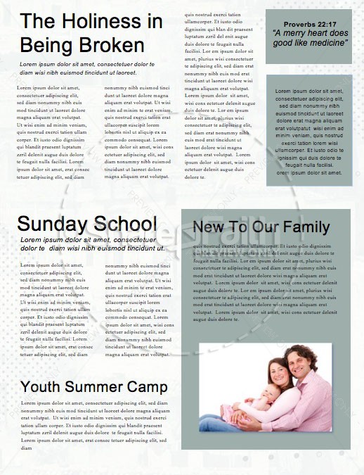 Mission Minded Church Newsletter | page 2