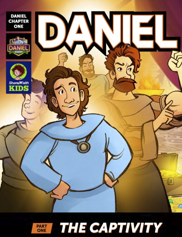 Daniel 1 The Captivity Digital Comic Thumbnail Showcase