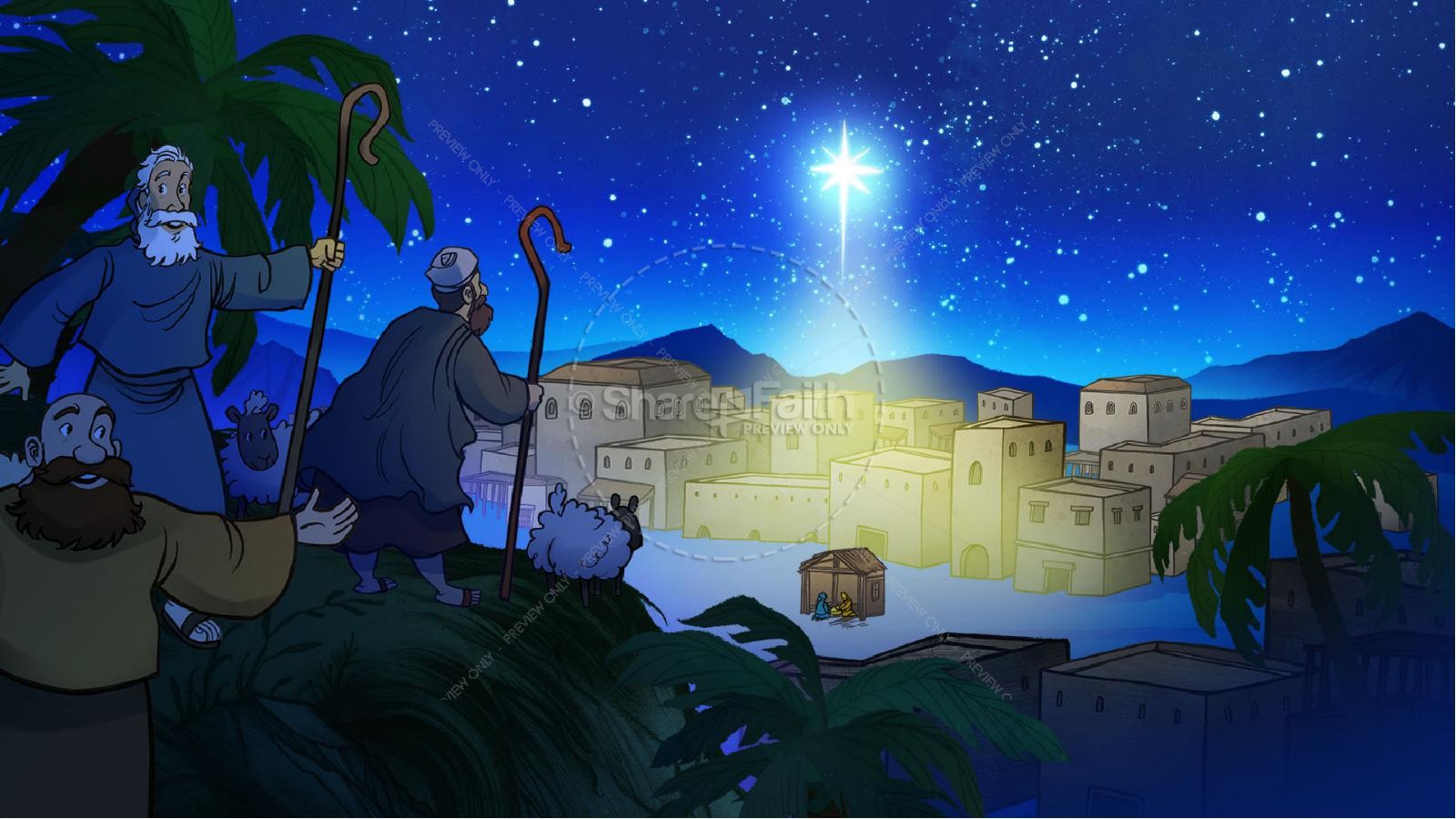 Luke 2 The Miracle of Christmas Kids Bible Story Thumbnail 7