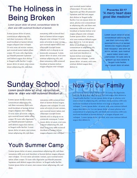 Family Sunday Church Newsletter | page 2