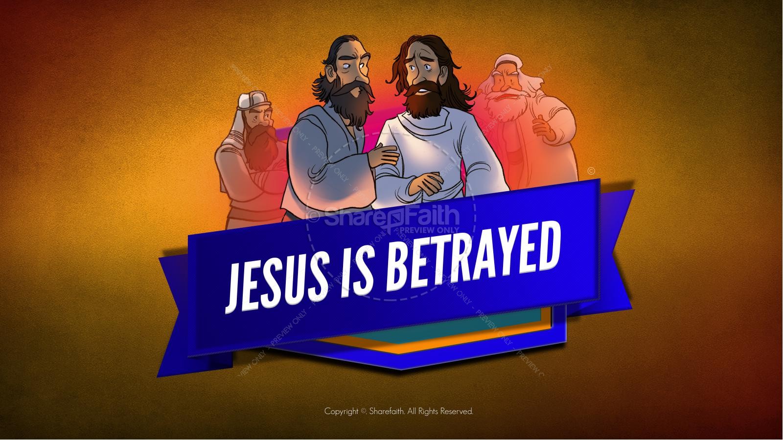 Matthew 26 Jesus is Betrayed Kids Bible Story