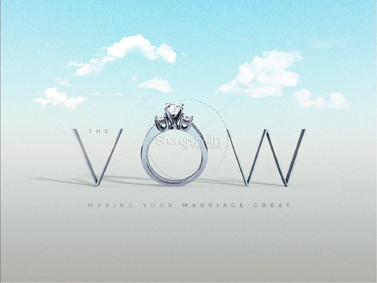 The Vow Church Powerpoint Thumbnail 1