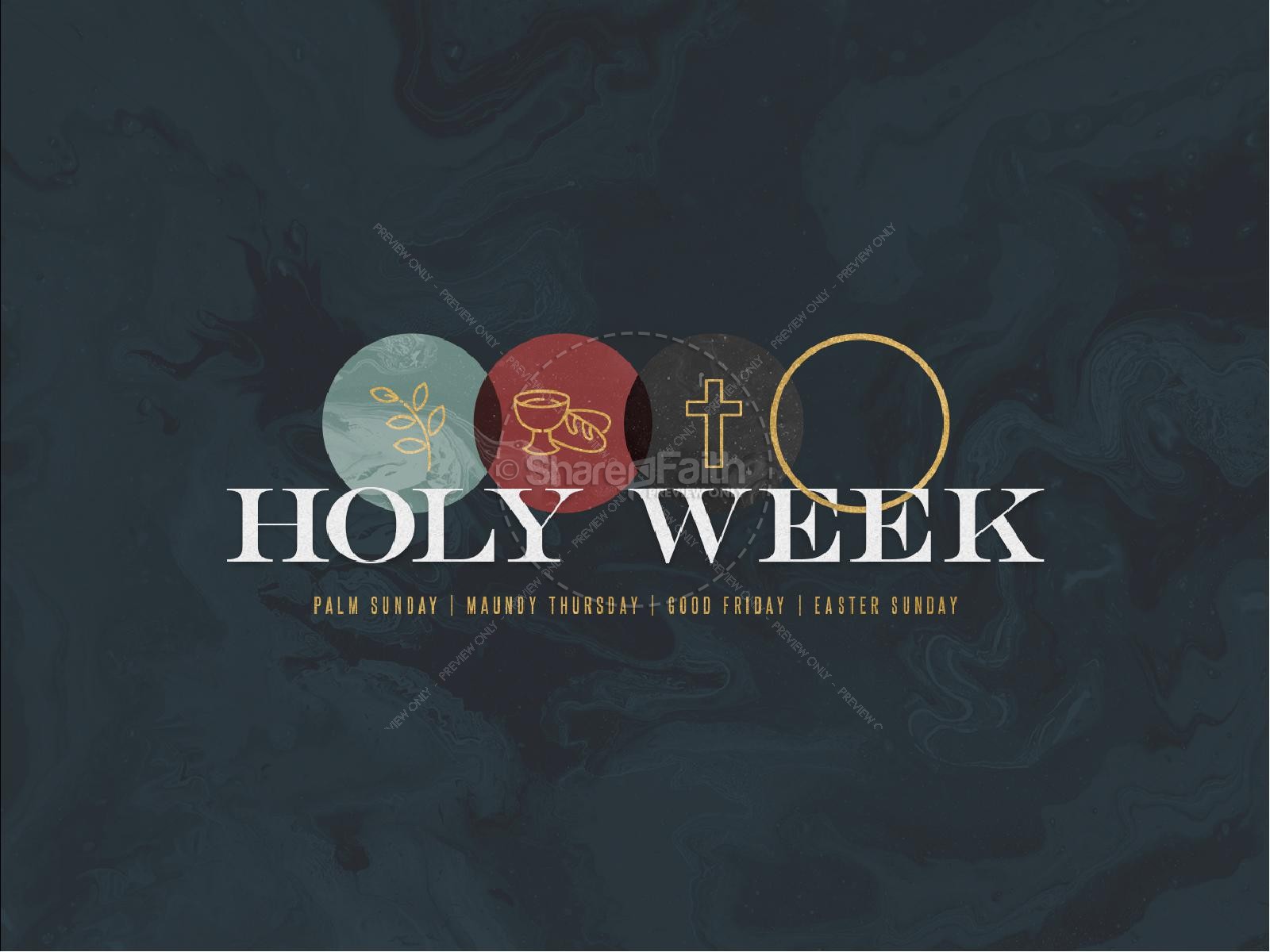 Holy Week Marble Church PowerPoint