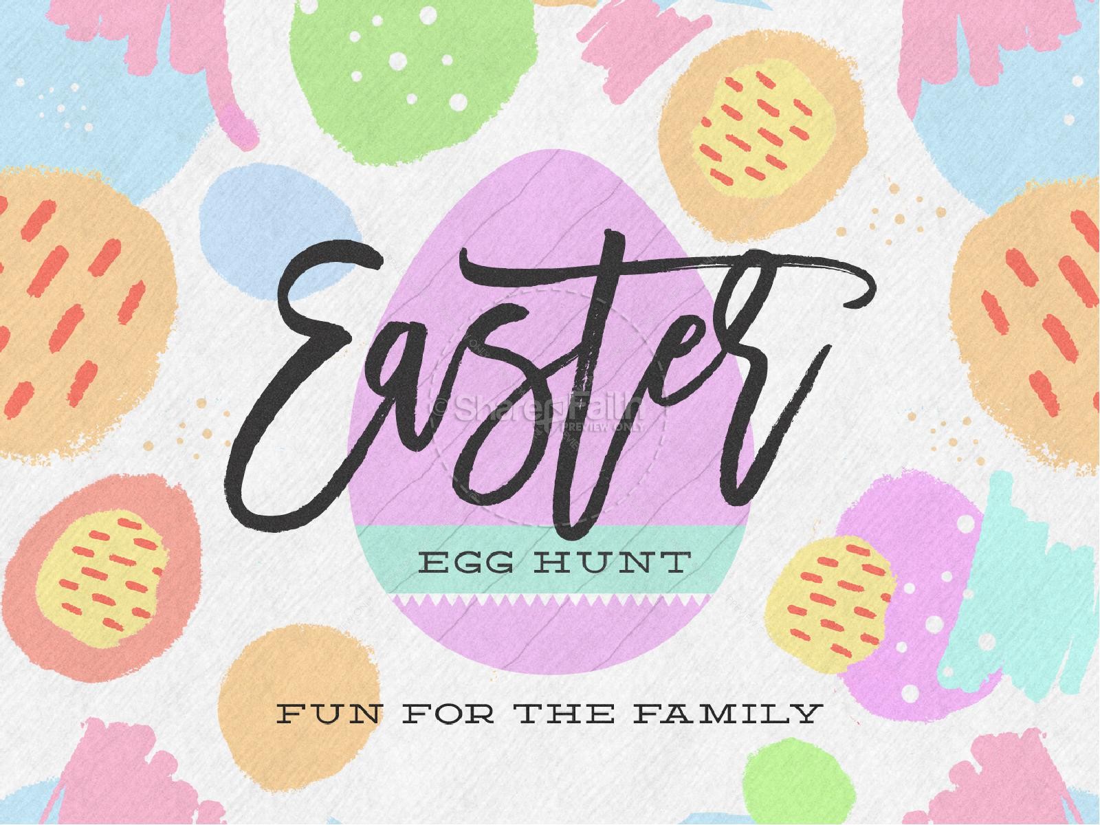 Easter Egg Hunt Pastel Church PowerPoint – ShareFaith Media