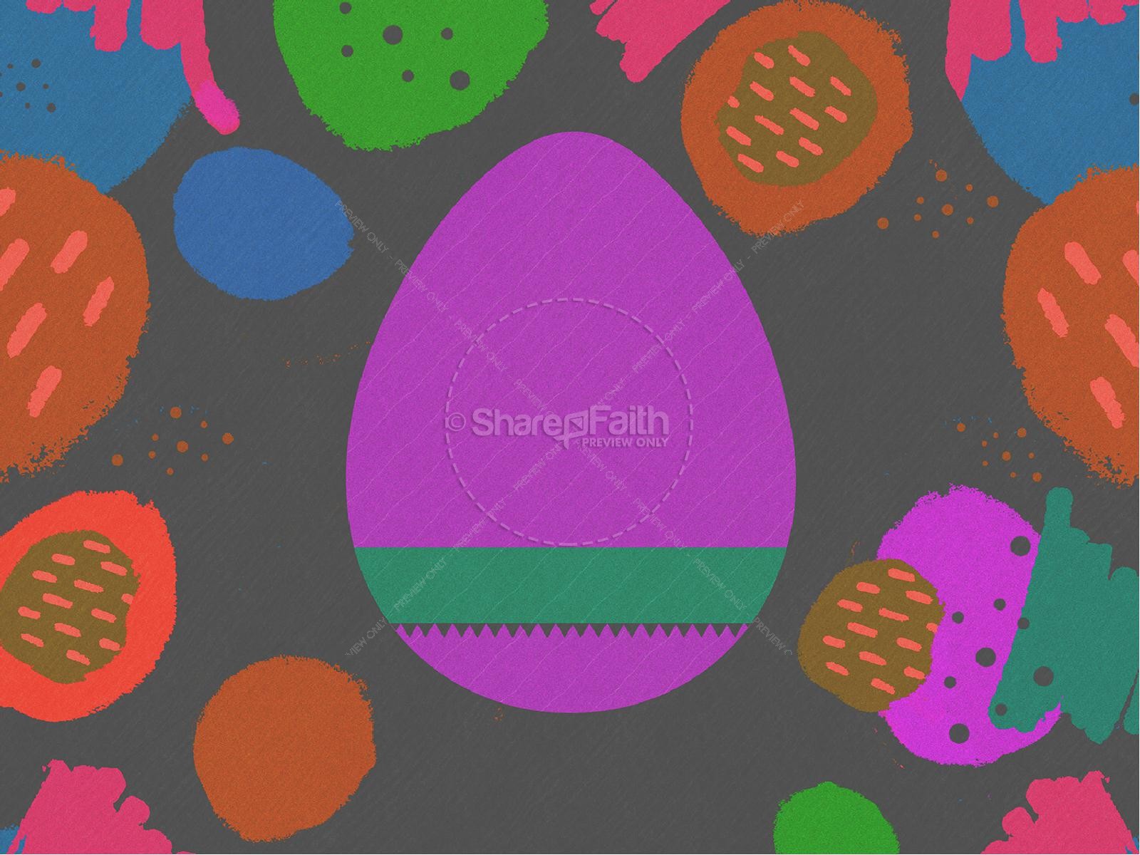 Easter Egg Hunt Pastel Church PowerPoint Thumbnail 9
