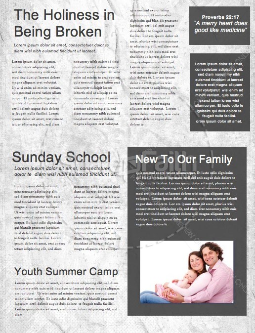 Death To Life Church Newsletter | page 2