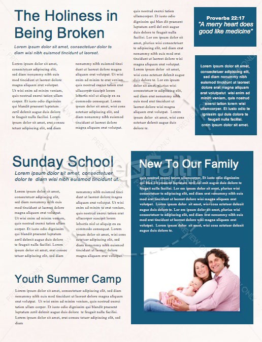 Mother's Day Church Monthly Newsletter | page 2