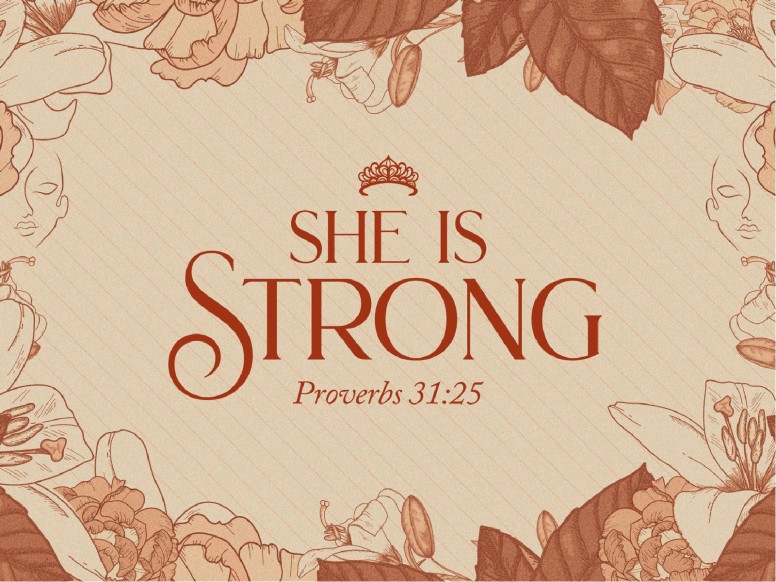 She Is Strong Church PowerPoint