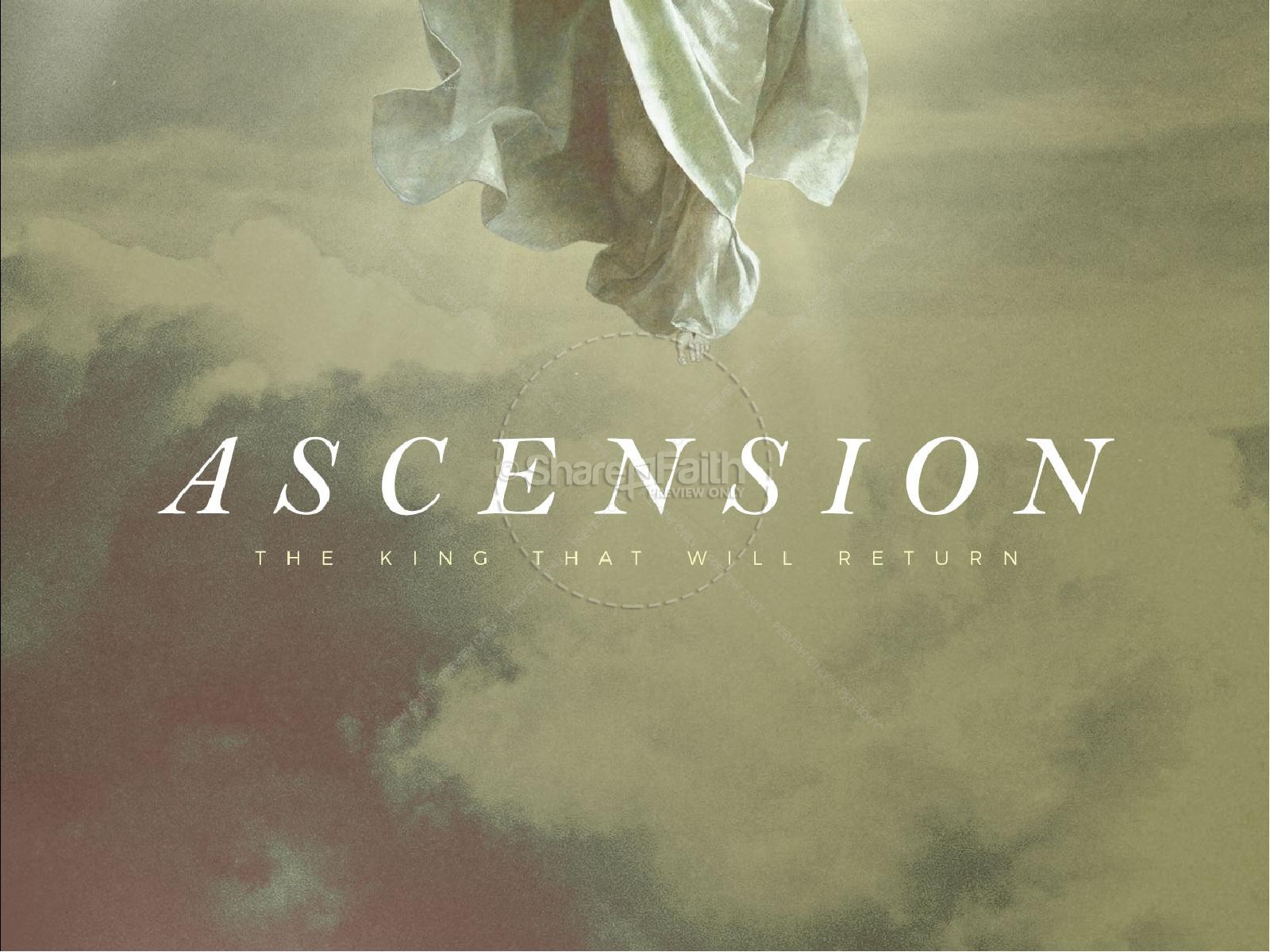 Ascension Day Clouds Church PowerPoint