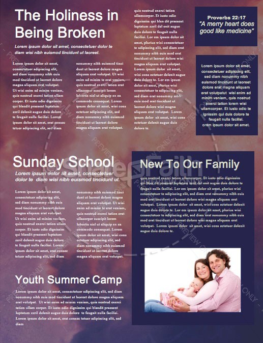 Pentecost Red Clouds Church Newsletter | page 2