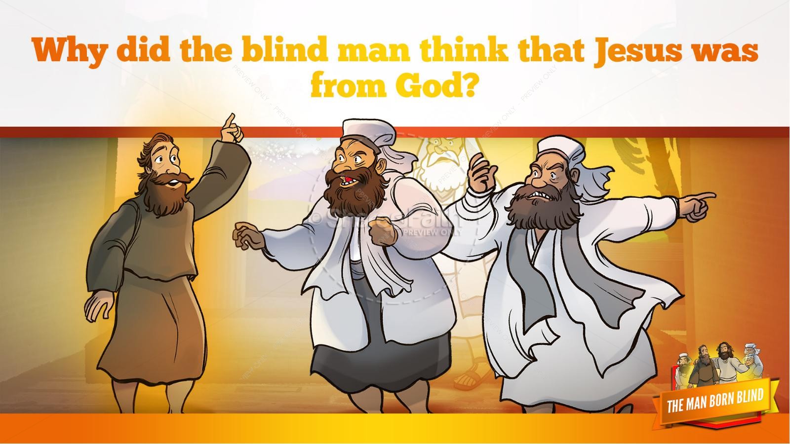 John 9 The Man Born Blind Kids Bible Story Thumbnail 31