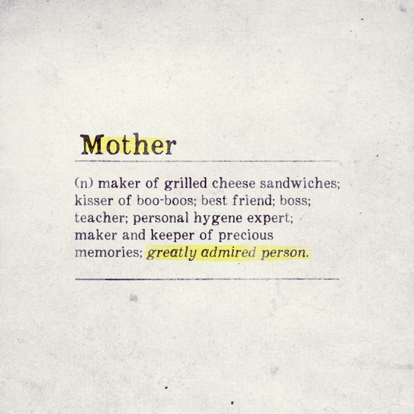 Mother Definition Mother's Day Social Media Graphic