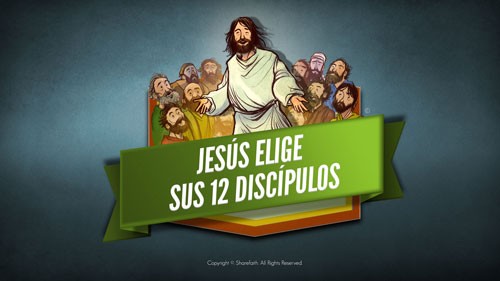 Jesús elige su video bíblico de 12 discípulos para niños