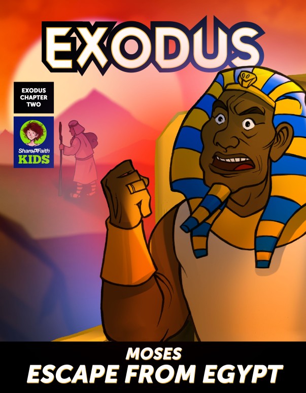 Exodus 2 Moses Escape from Egypt Digital Comic Thumbnail Showcase