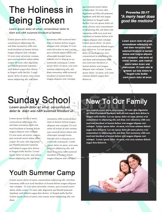 Kick Off Sunday Green Church Newsletter | page 2