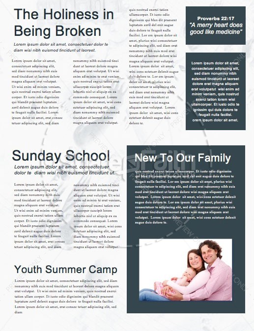 Shameless Church Newsletter | page 2