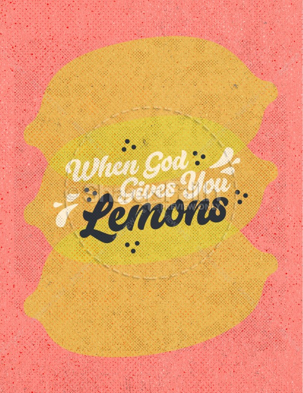 When God Gives You Lemons Church Flyer Thumbnail Showcase