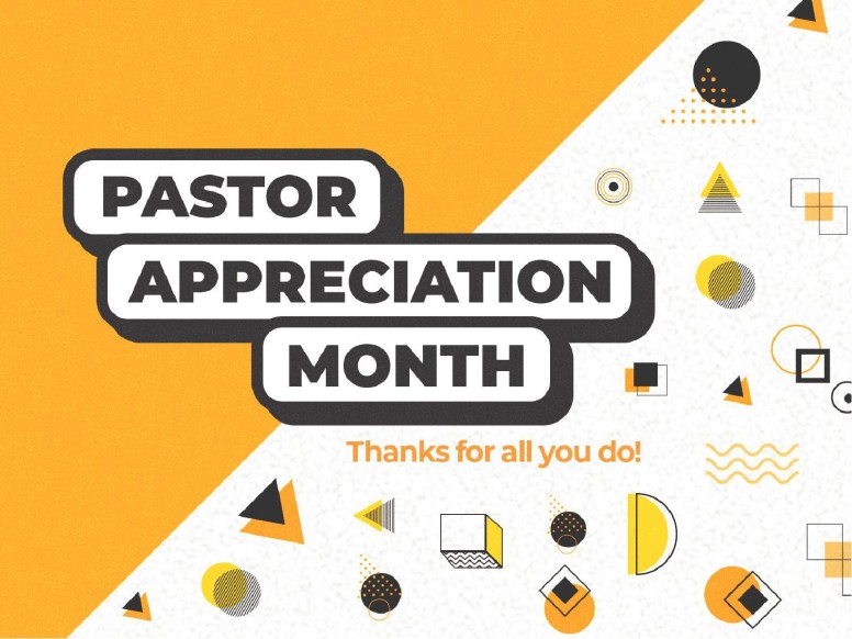 Pastor Appreciation Yellow Church PowerPoint