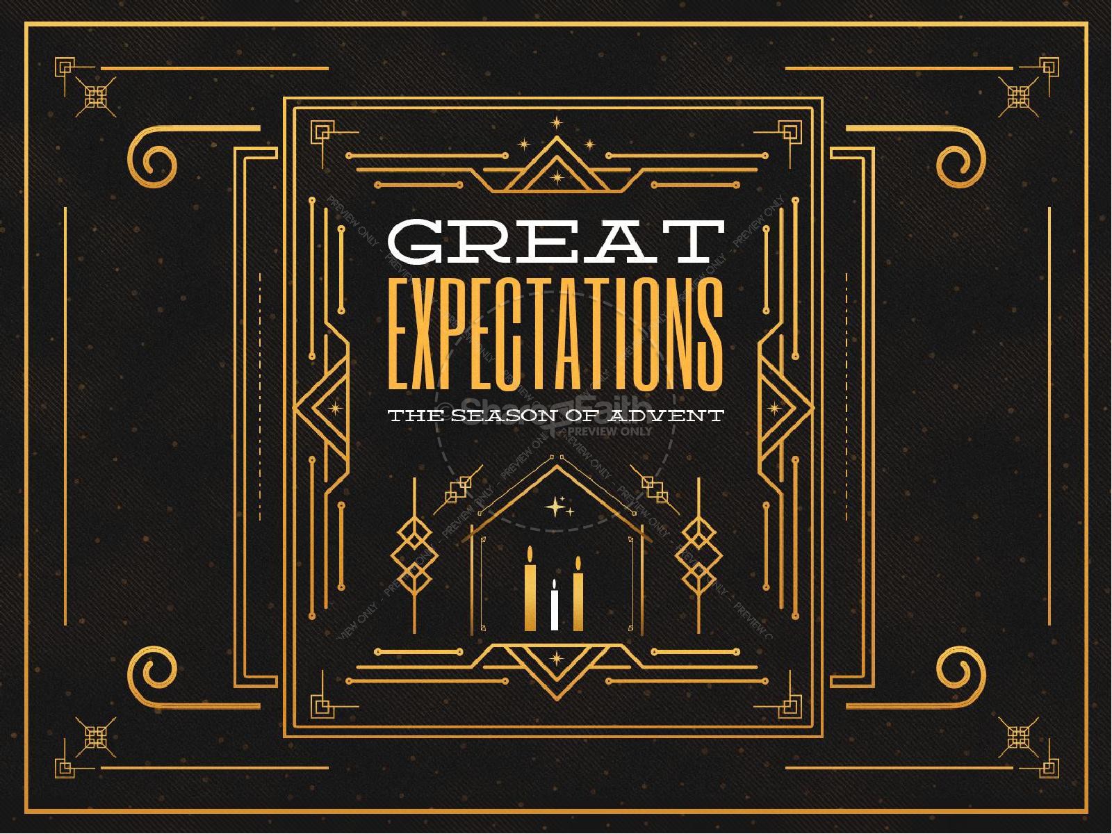 Advent Great Expectations Church PowerPoint