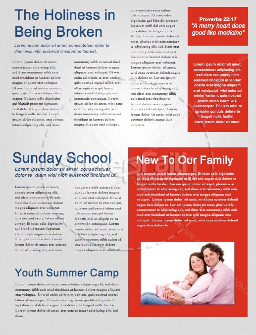 Veteran's Day Soldier Church Newsletter | page 2