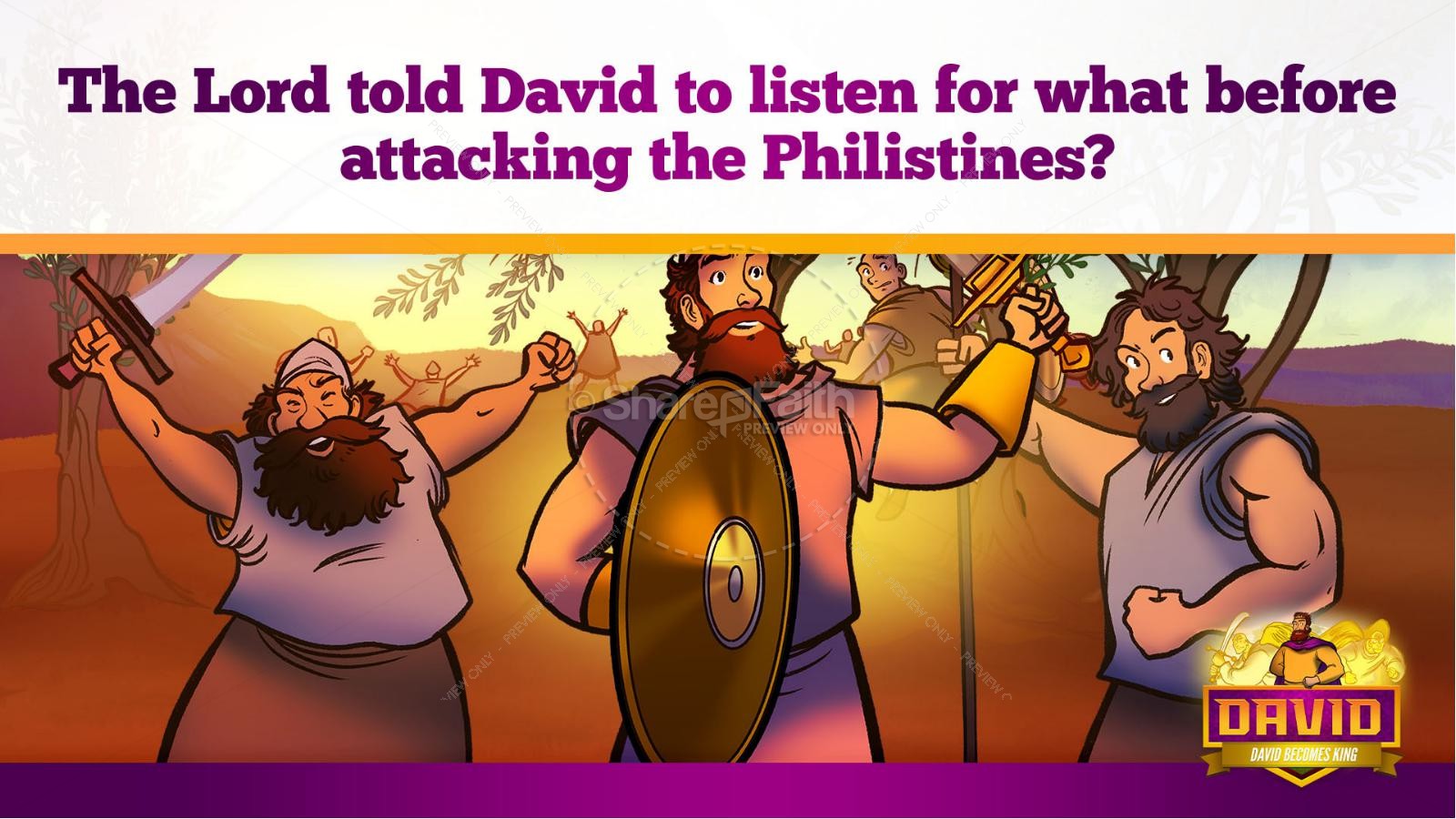 2 Samuel 5 David Becomes King Kids Bible Story Thumbnail 35