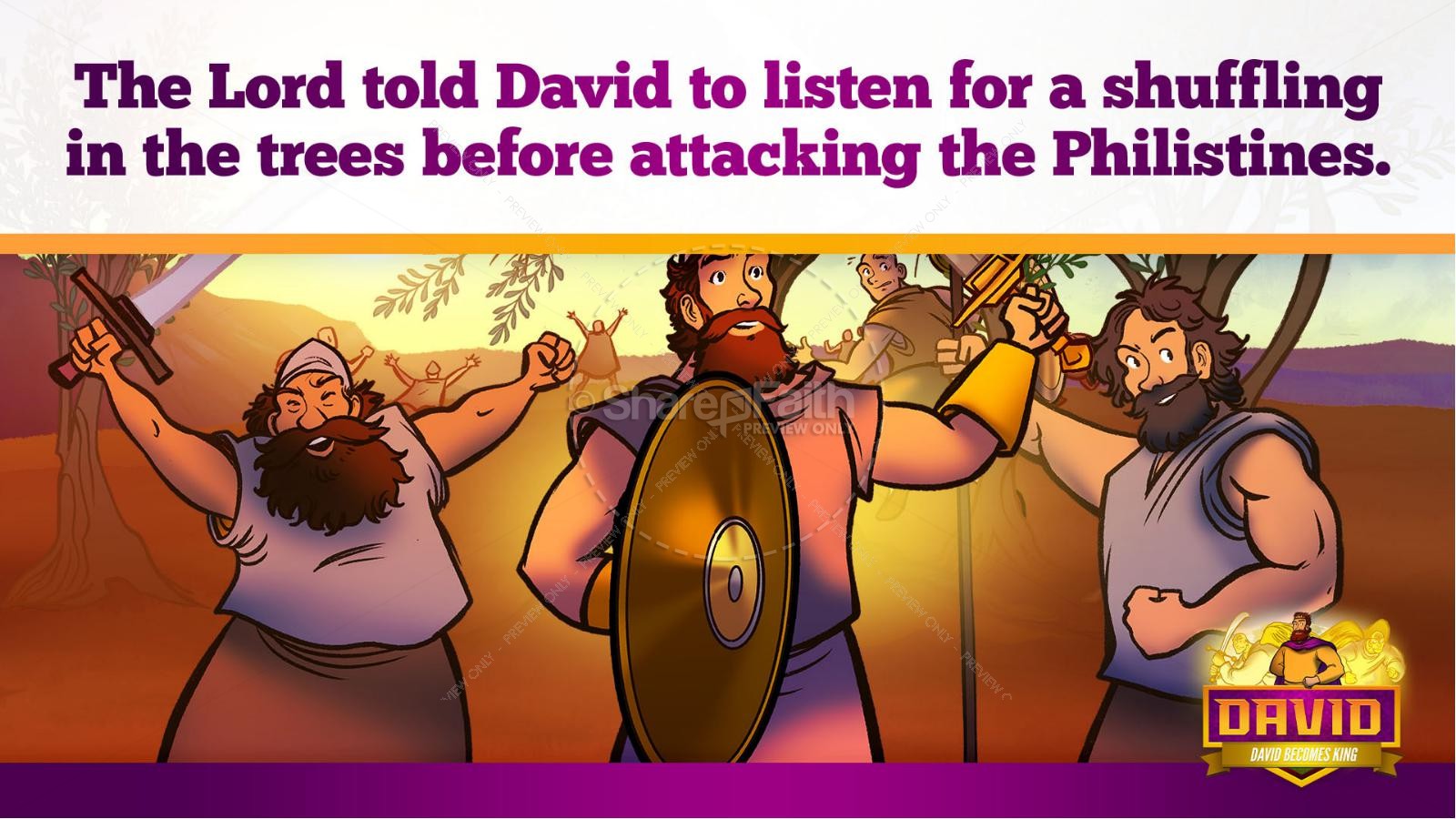 2 Samuel 5 David Becomes King Kids Bible Story Thumbnail 36
