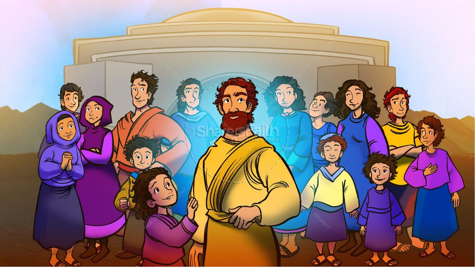 2 Samuel 5 David Becomes King Kids Bible Story Thumbnail 5