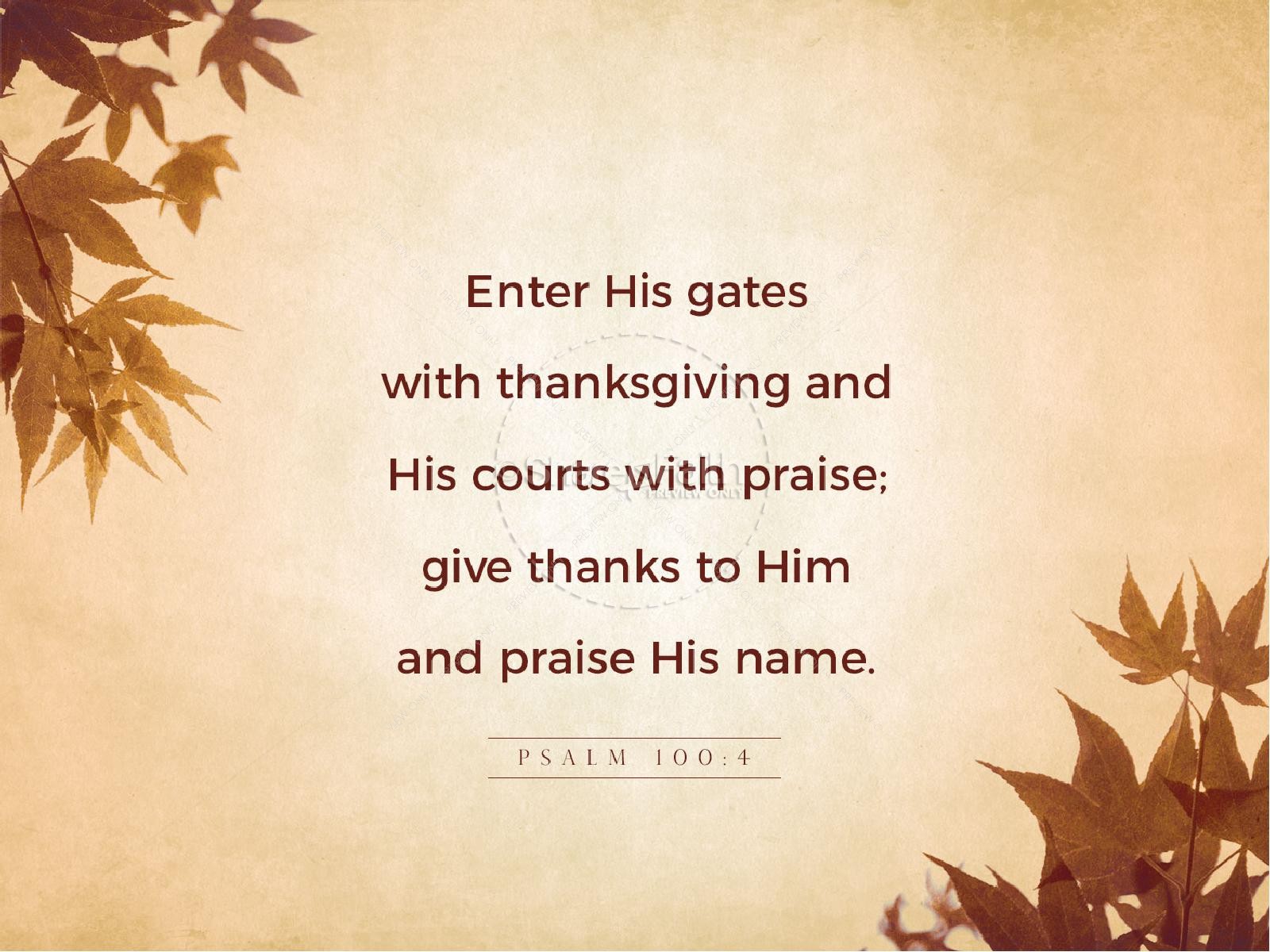 Grateful Thanksgiving Church PowerPoint Thumbnail 4