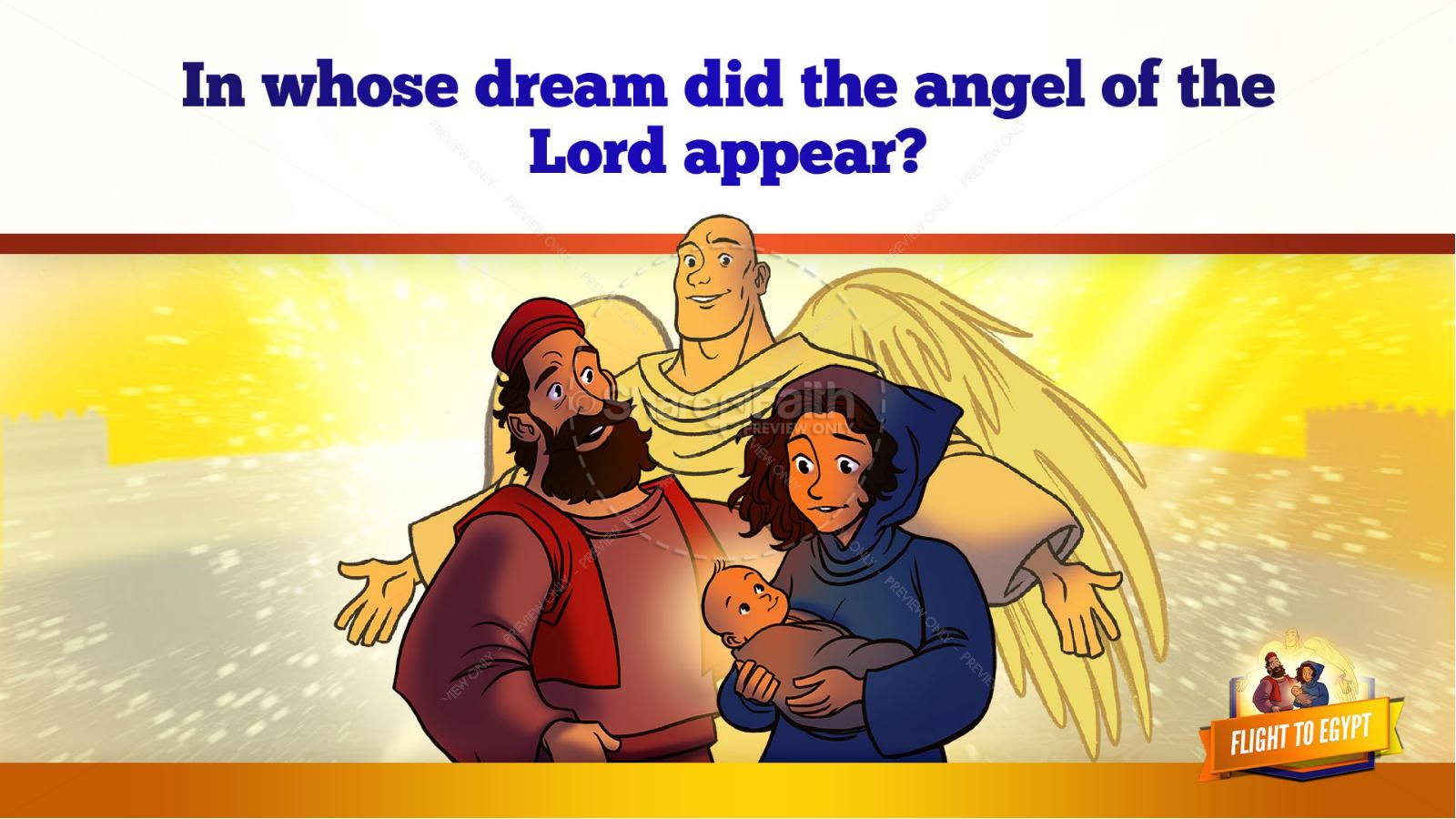 Matthew 2 Flight To Egypt Kids Bible Story Thumbnail 17