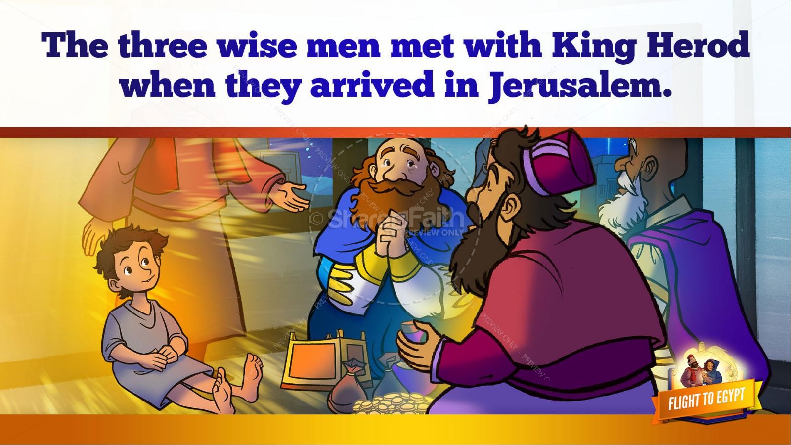 Matthew 2 Flight To Egypt Kids Bible Story Thumbnail 22