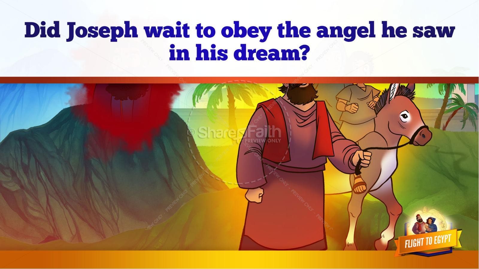 Matthew 2 Flight To Egypt Kids Bible Story Thumbnail 37