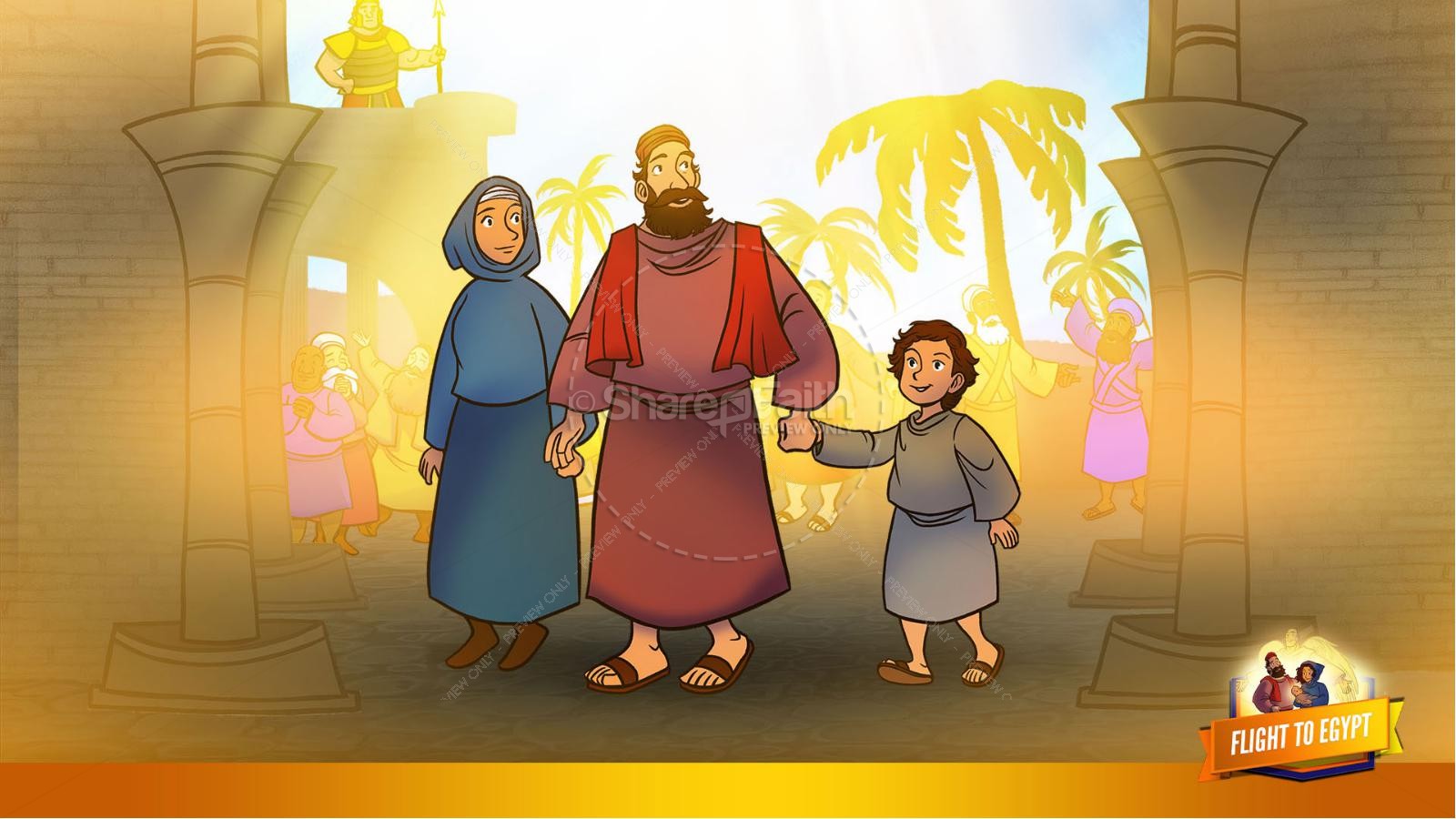 Matthew 2 Flight To Egypt Kids Bible Story Thumbnail 40