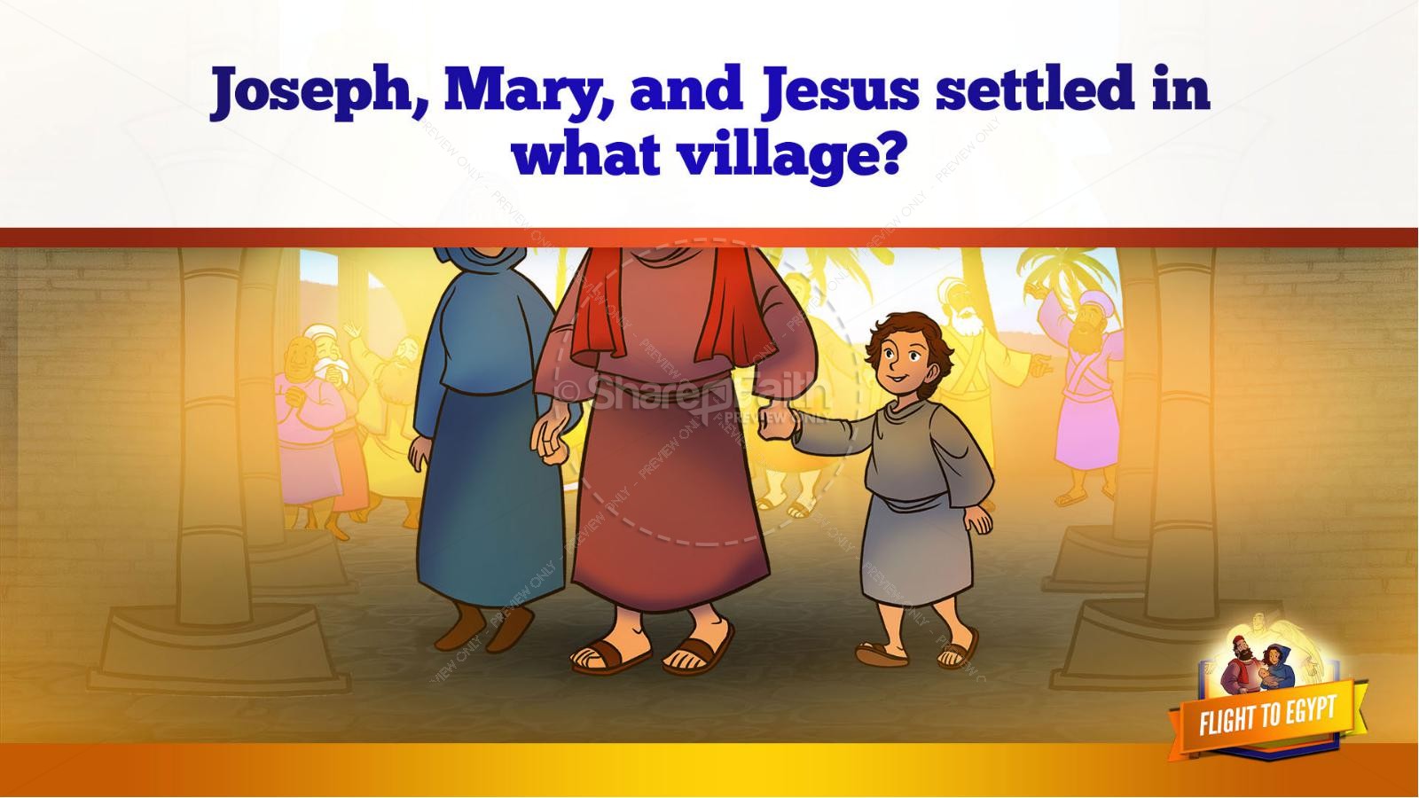 Matthew 2 Flight To Egypt Kids Bible Story Thumbnail 41