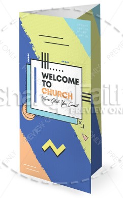 Happy New Year Fresh Start Church Trifold Bulletin Thumbnail Showcase