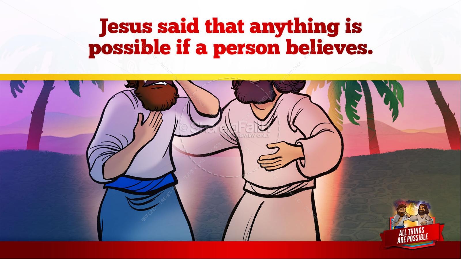 Mark 9 All Things Are Possible Kids Bible Story Thumbnail 28