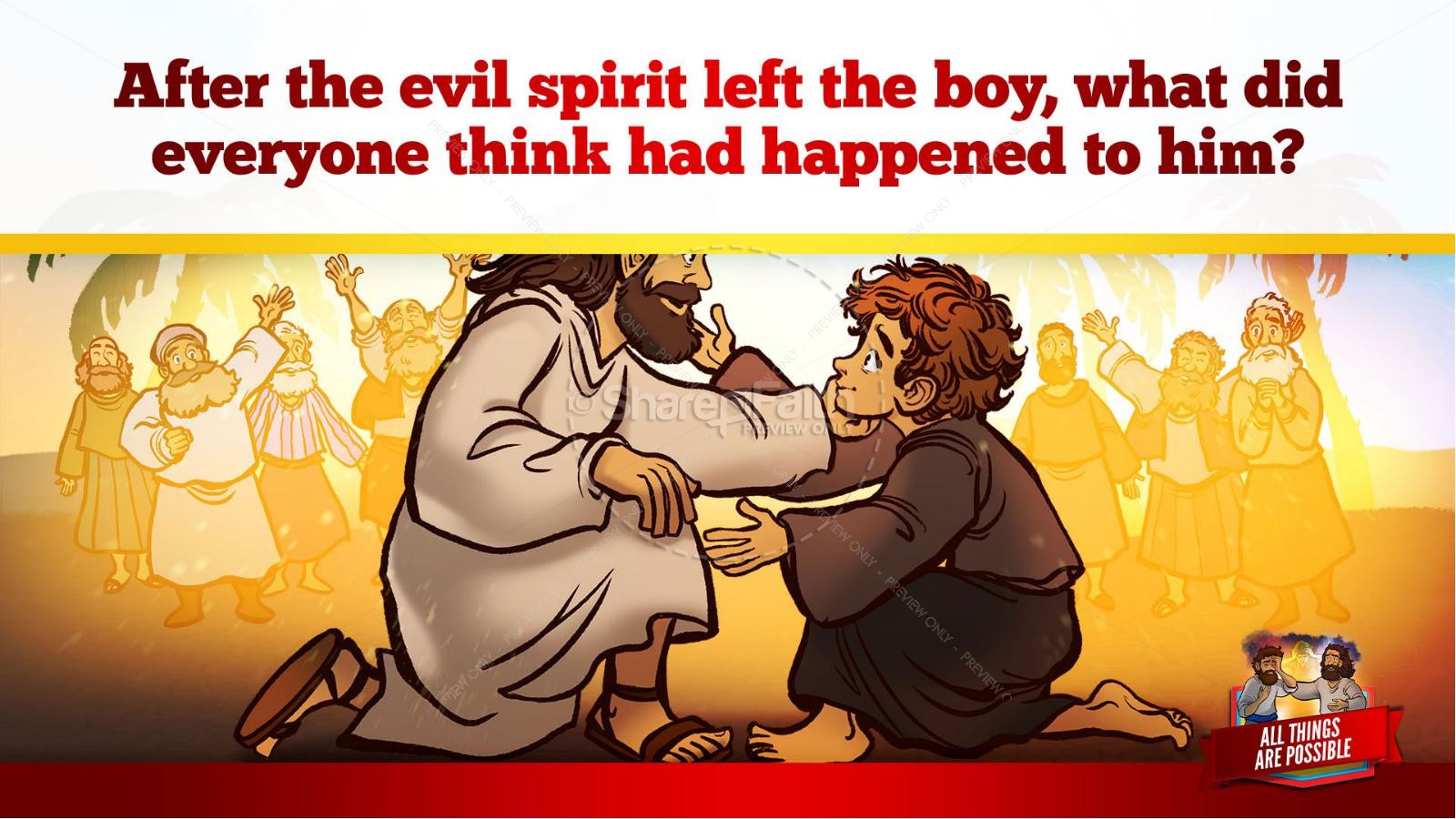 Mark 9 All Things Are Possible Kids Bible Story Thumbnail 35