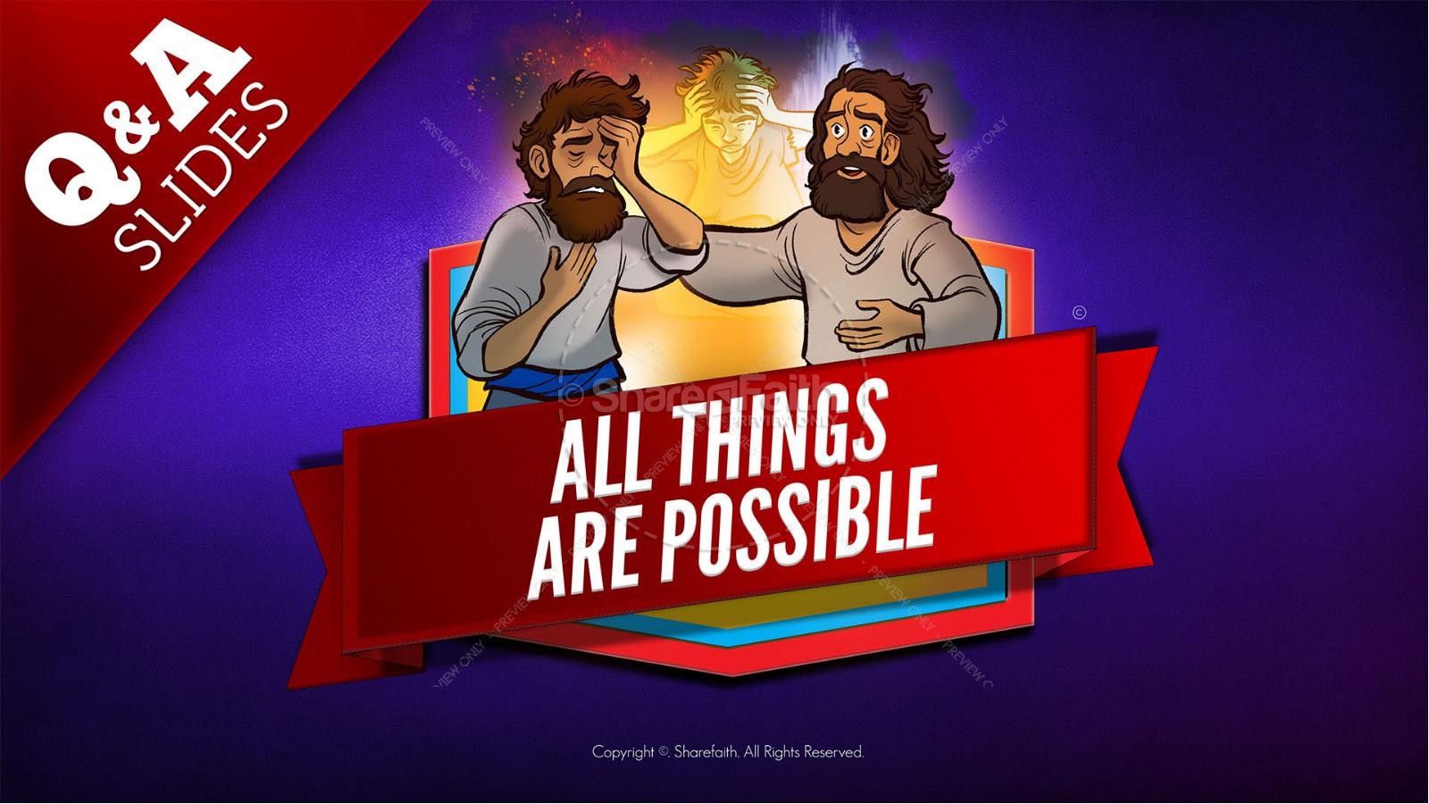 Mark 9 All Things Are Possible Kids Bible Story Thumbnail 9
