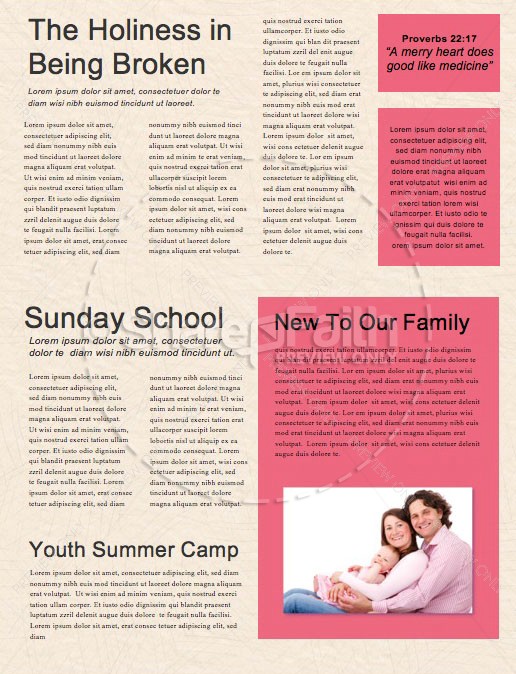 Spring Blooms Church Newsletter | page 2