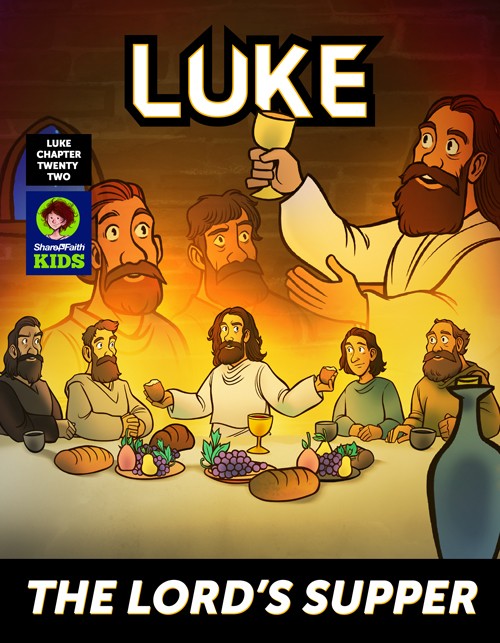 Luke 22 The Lord's Supper Digital Comic Thumbnail Showcase