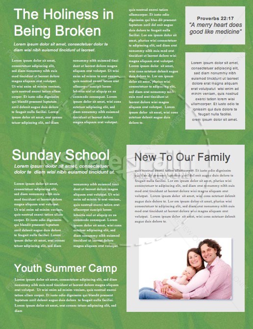 Spring Forward Green Church Newsletter | page 2