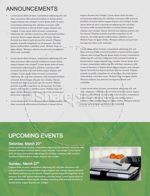 Spring Forward Green Church Newsletter | page 4
