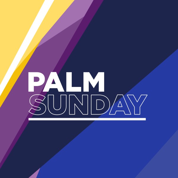 Palm Sunday Colors Social Media Graphic Thumbnail Showcase