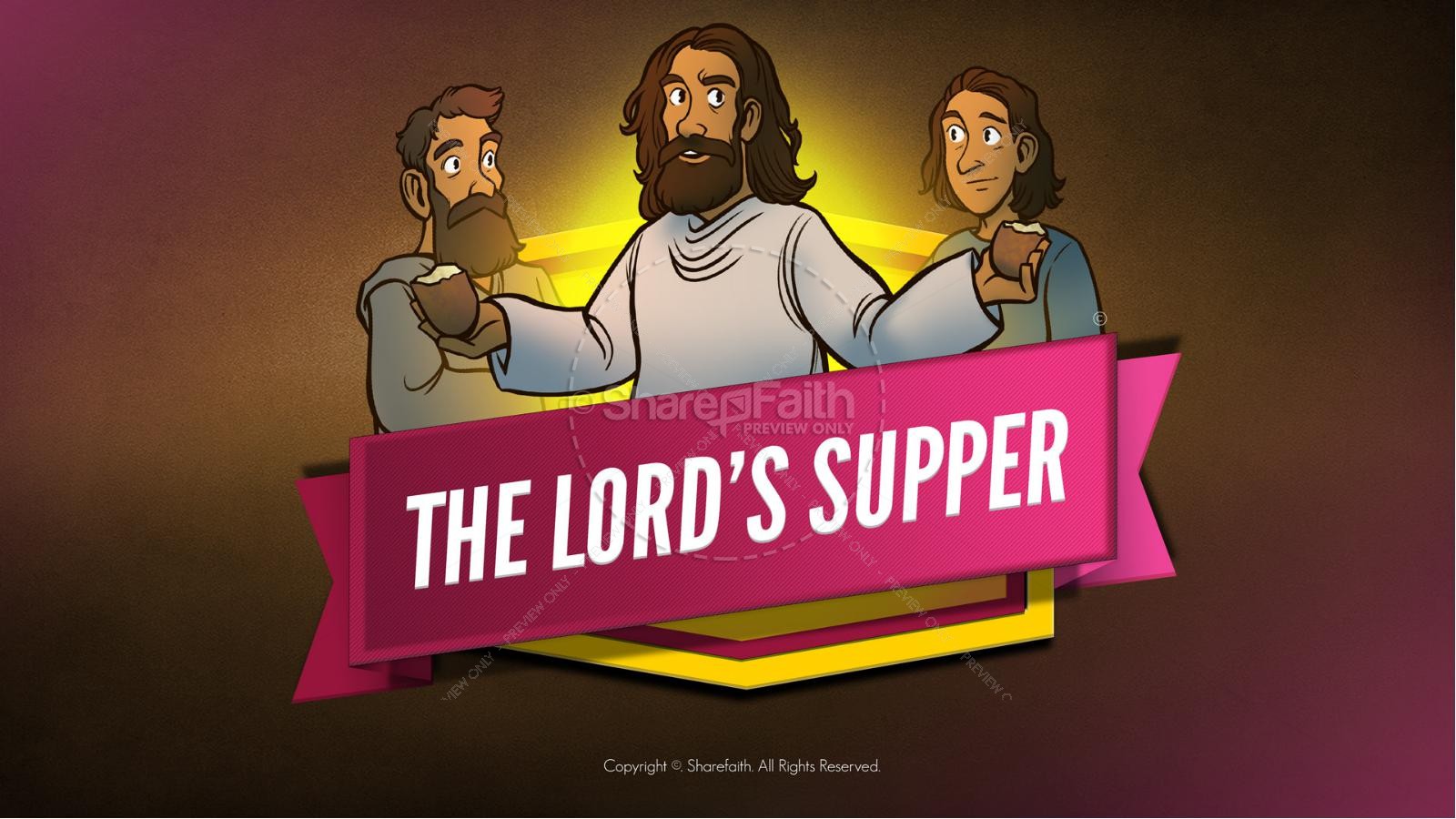 Luke 22 The Lords Supper Kids Bible Story Thumbnail 1