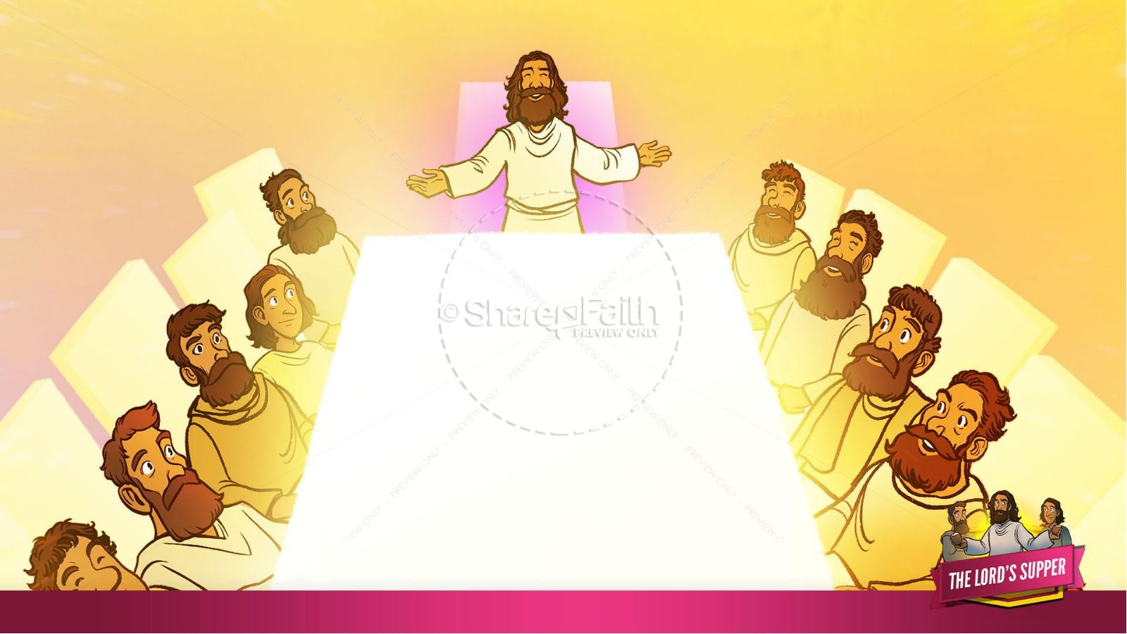Luke 22 The Lords Supper Kids Bible Story Thumbnail 34