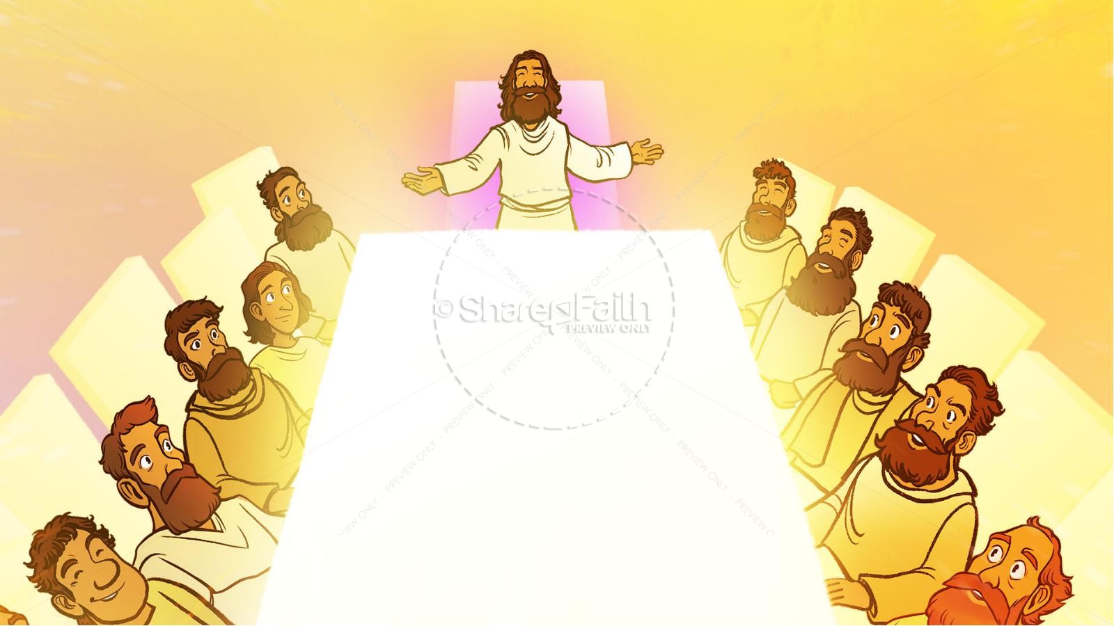Luke 22 The Lords Supper Kids Bible Story Thumbnail 8