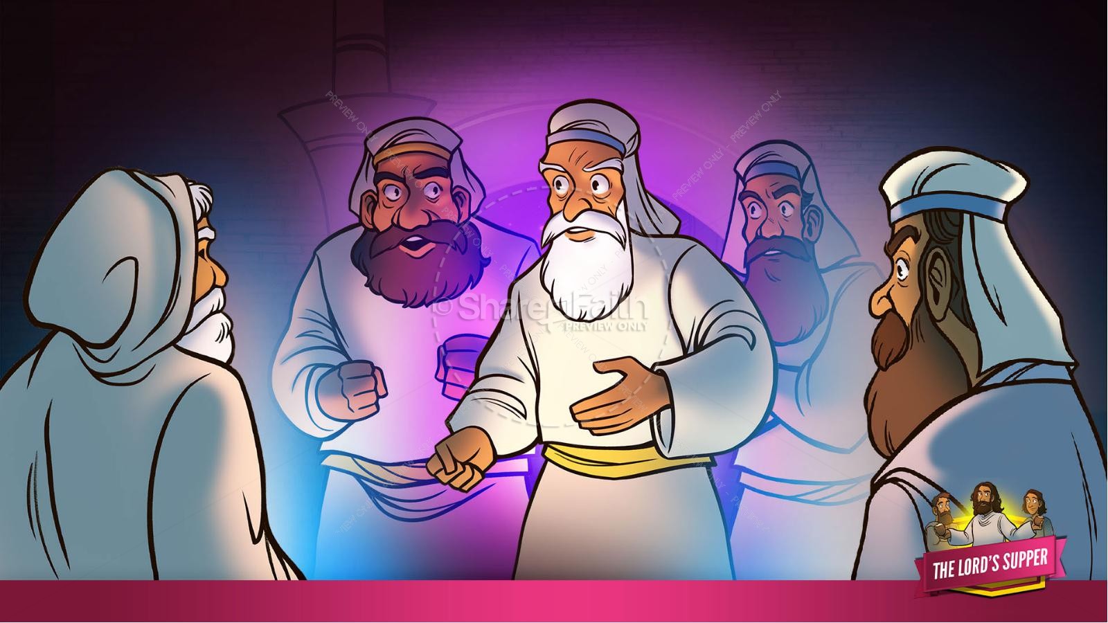 Luke 22 The Lords Supper Kids Bible Story Thumbnail 10