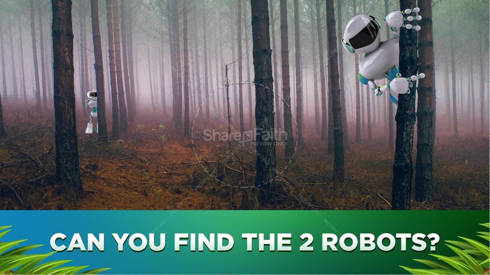 Forest Robots PowerPoint Game Volume 2 Thumbnail 3