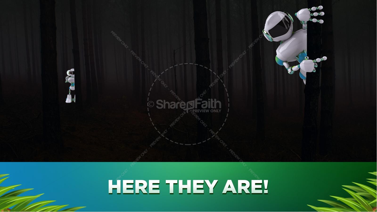Forest Robots PowerPoint Game Volume 2 Thumbnail 4